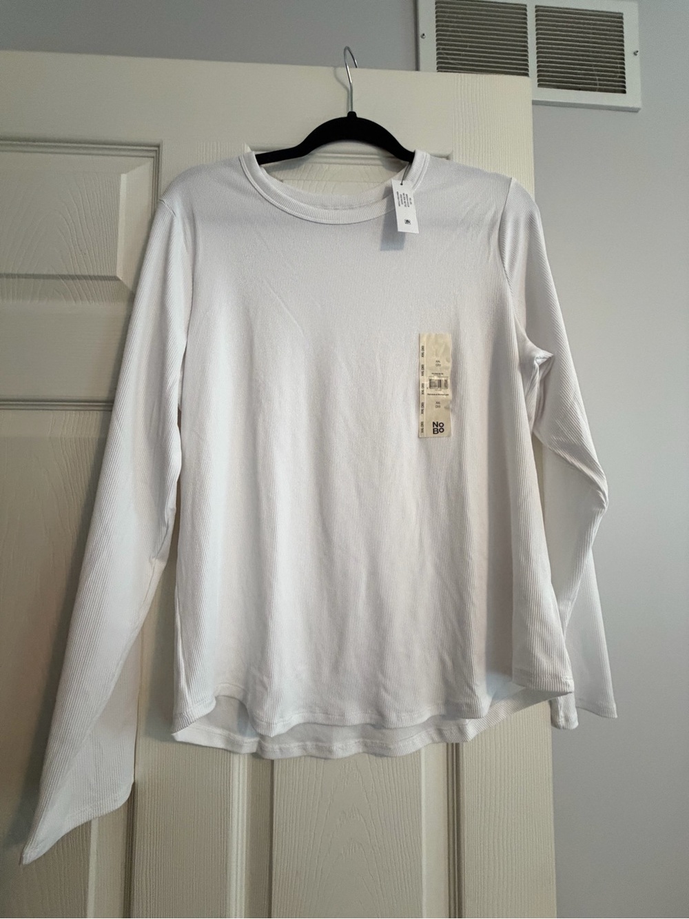 No Boundaries White Long Sleeve Tee